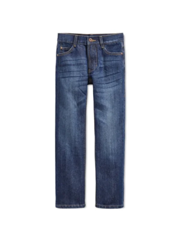 Kids Boy's Washed Jeans,Blue