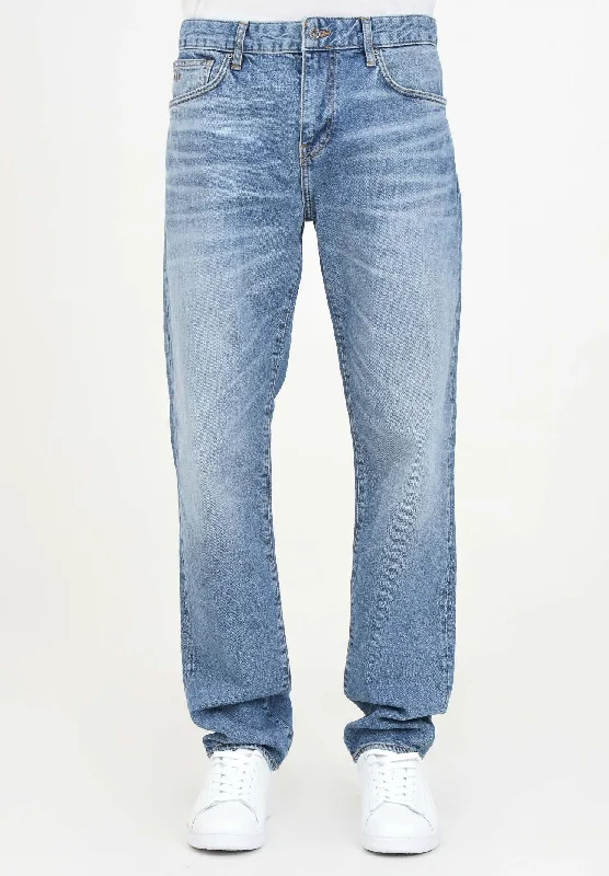 Jeans slim in denim da uomo