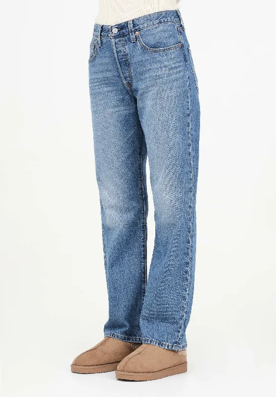 Jeans 501® '90s in denim blu da donna