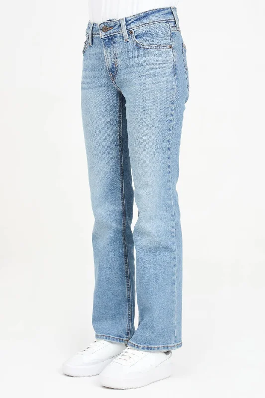 Jeans Bootcut Superbassi in denim da donna