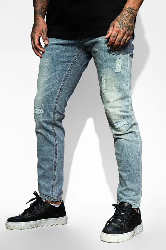 Men's Blue Slim Fit Jean