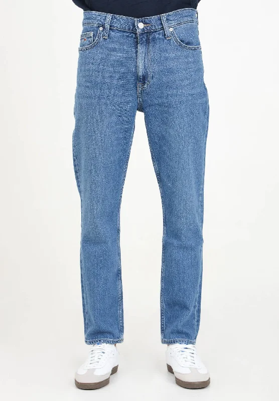 Jeans Dad Tapered in denim da uomo